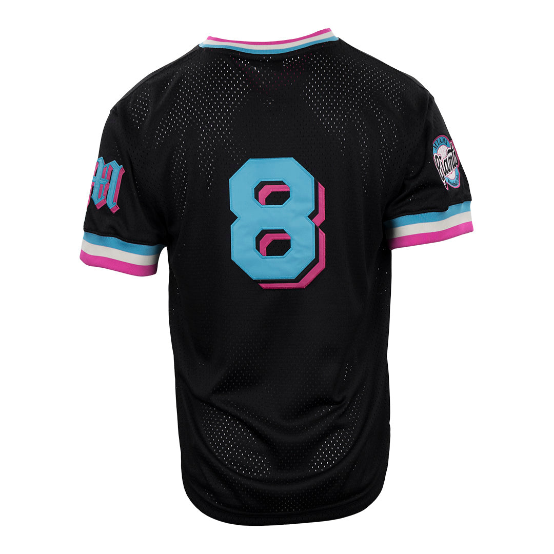 Miami Giants Vintage Inspired NL Replica V-Neck Mesh Jersey