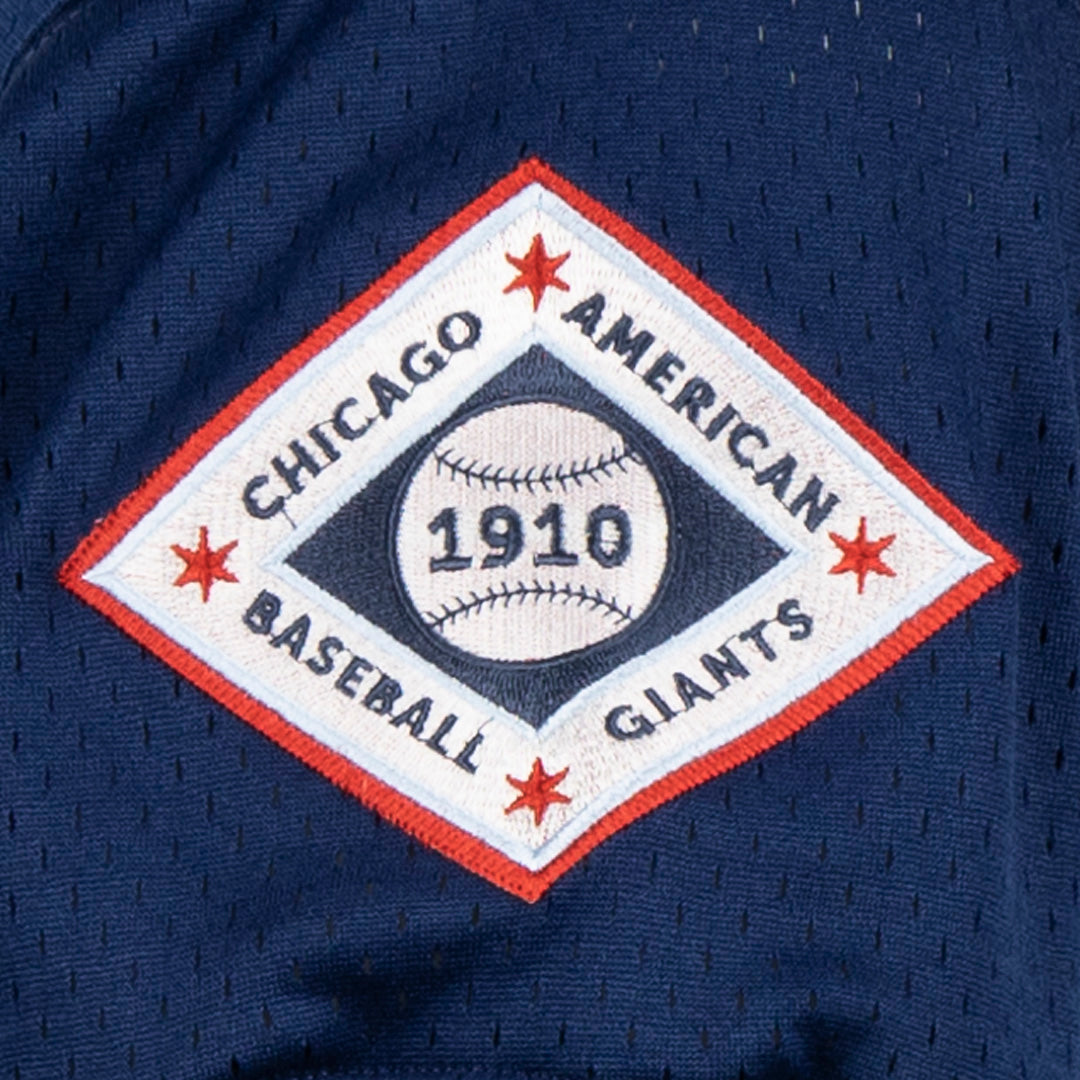 Chicago American Giants Vintage Inspired NL Replica V-Neck Mesh Jersey