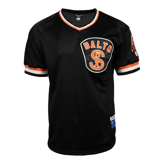 Baltimore Black Sox Vintage Inspired NL Replica V-Neck Mesh Jersey