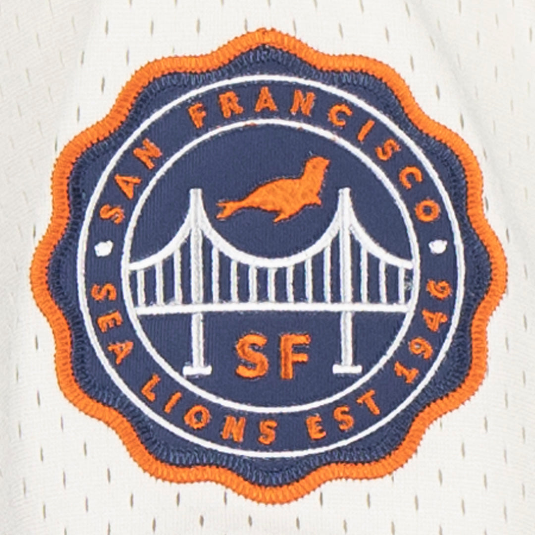 San Francisco Sea Lions Vintage Inspired NL Replica V-Neck Mesh Jersey –  Ebbets Field Flannels