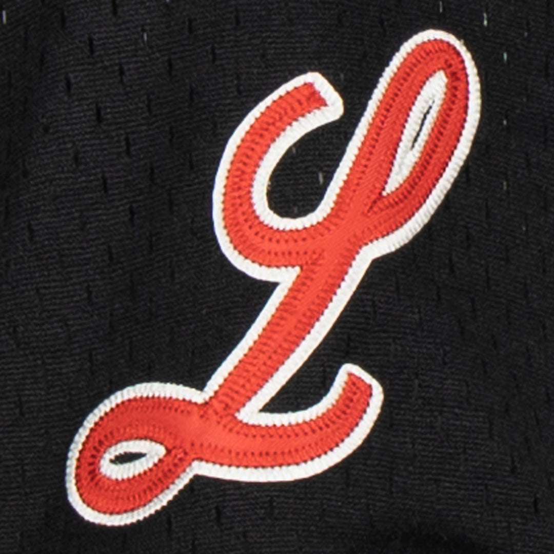 Louisville Black Caps Rings & Crwns Replica Mesh Shorts - Black
