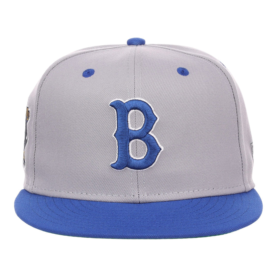 Brooklyn Royal Giants NLB Flip Fitted Ballcap - Gray