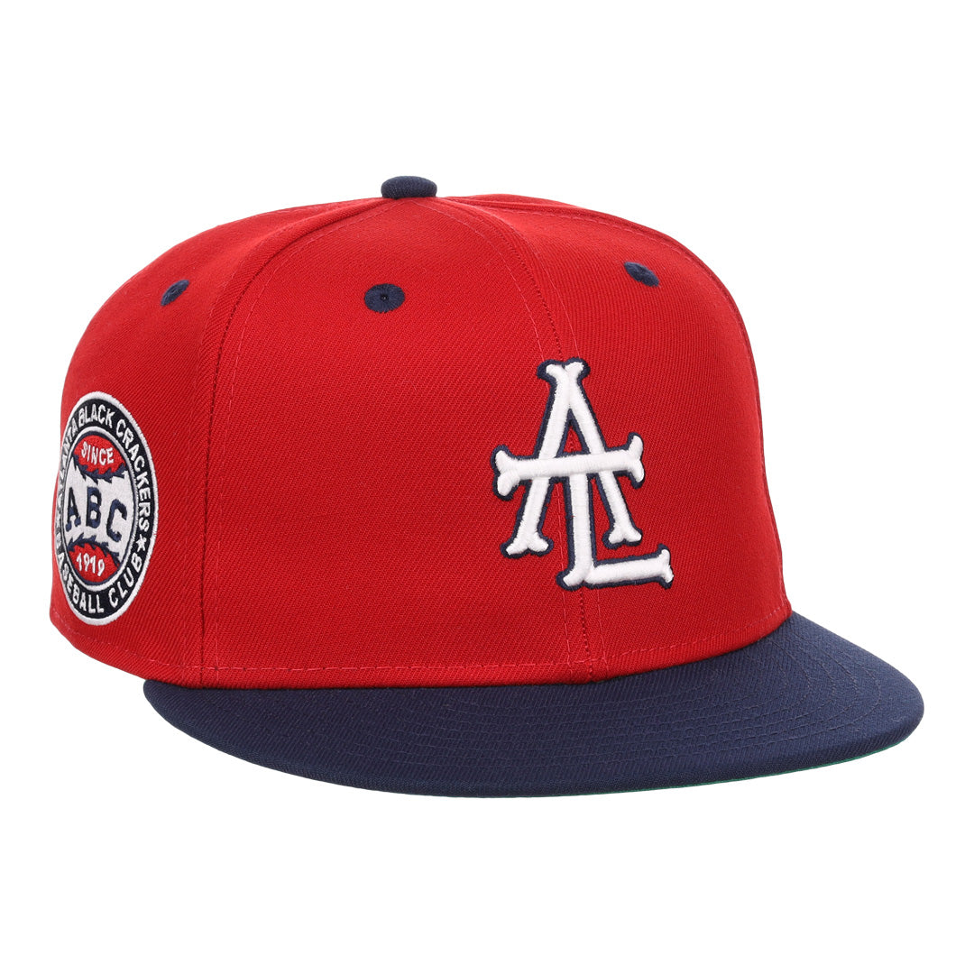 Atlanta Black Crackers NLB Flip Fitted Ballcap