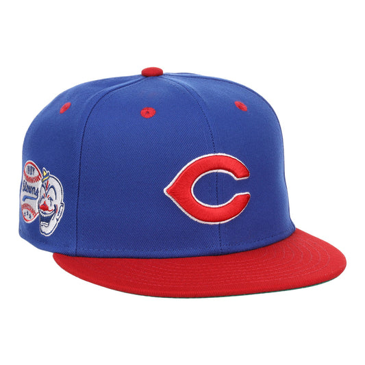 Indianapolis Clowns NLB Flip Fitted Ballcap