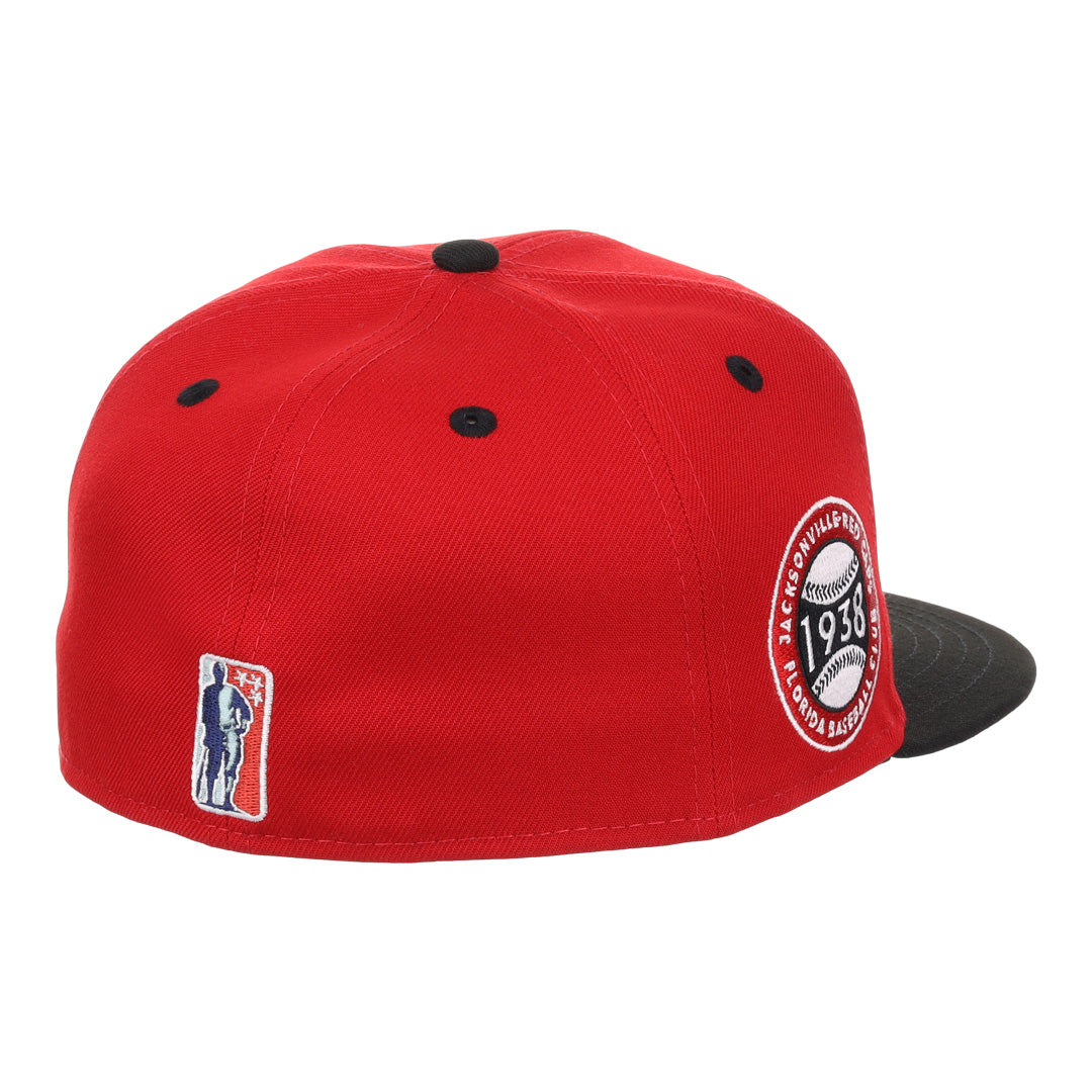 Jax Red Caps NLB Flip Fitted Ballcap