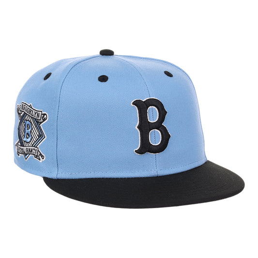 Brooklyn Royal Giants NLB Sky Blue Fitted Ballcap