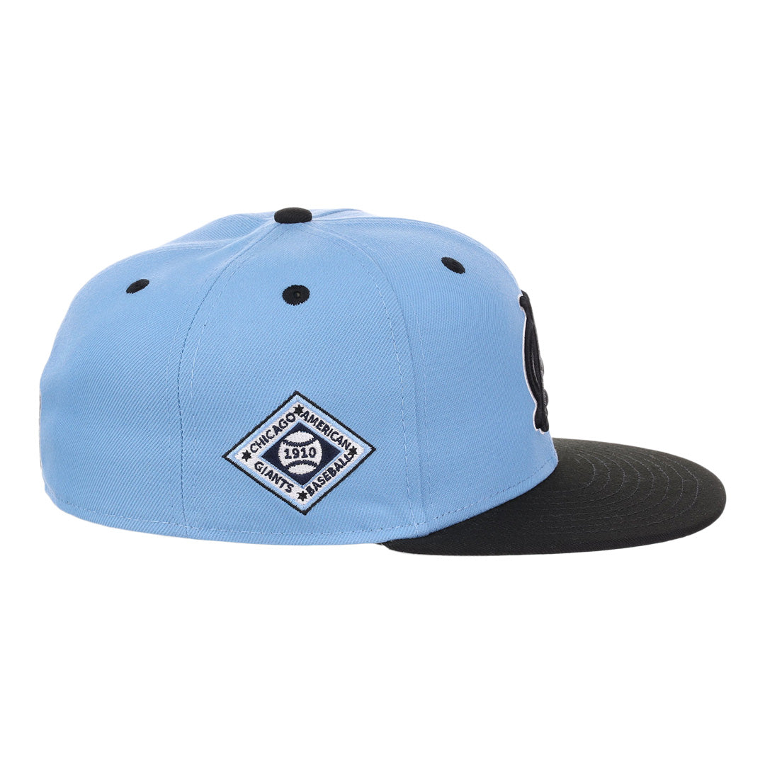 Chicago American Giants NLB Sky Blue Fitted Ballcap