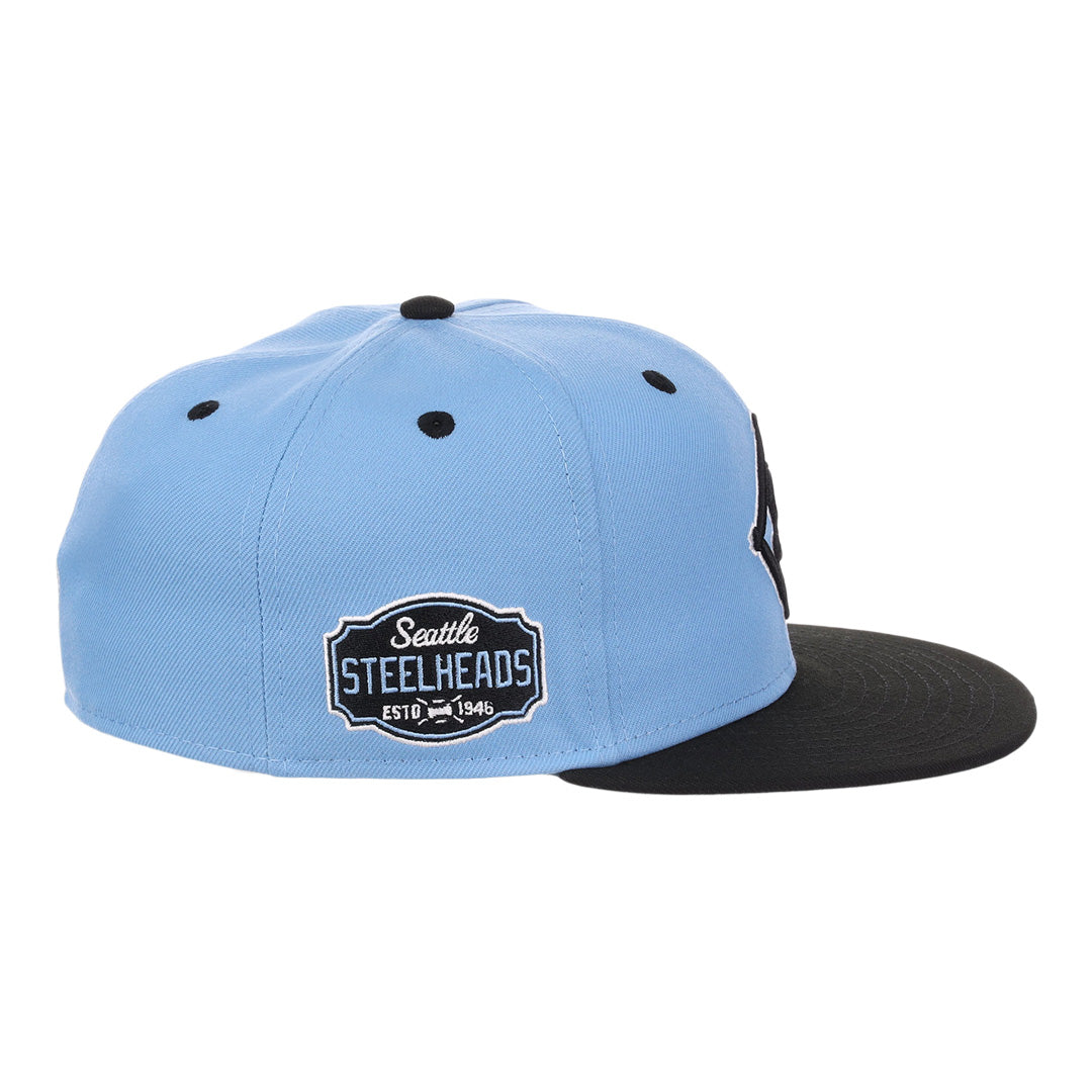 Seattle Steelheads NLB Sky Blue Fitted Ballcap