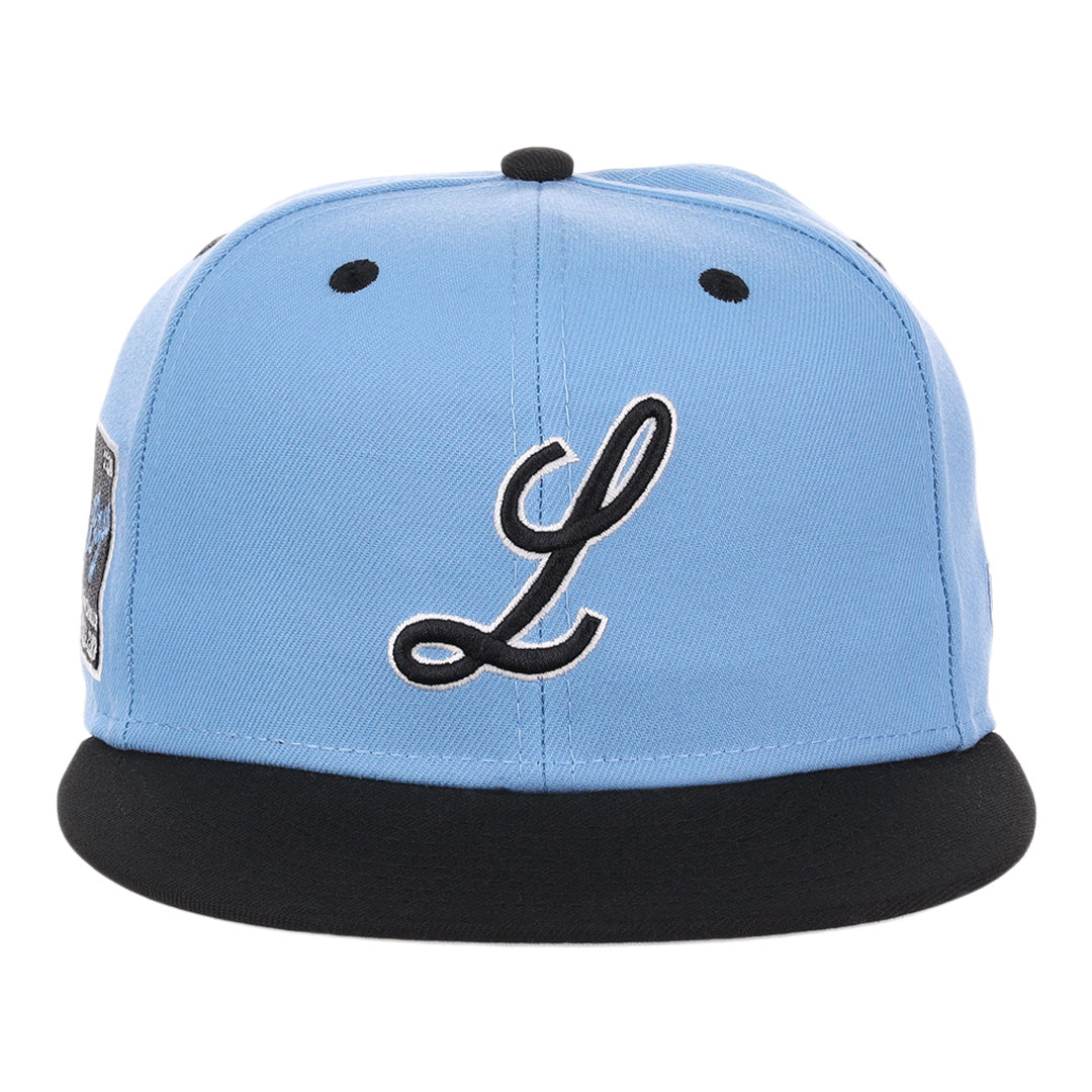 Louisville Black Caps NLB Sky Blue Fitted Ballcap