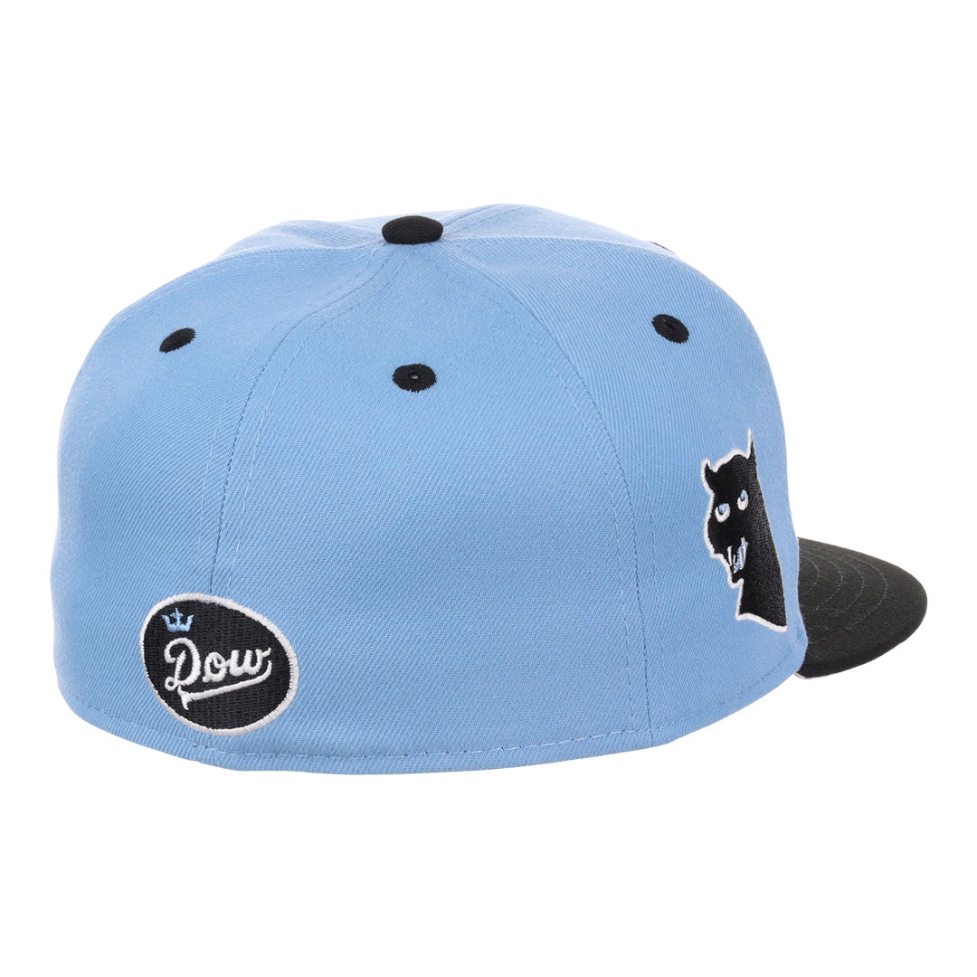 Montreal Black Panthers NLB Sky Blue Fitted Ballcap