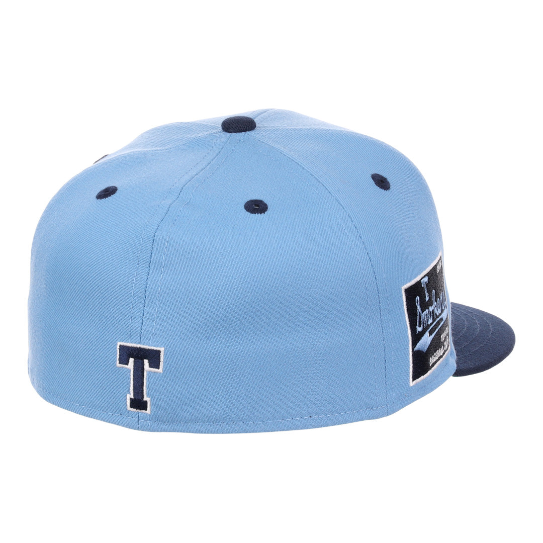 Tampa Smokers NLB Sky Blue Fitted Ballcap