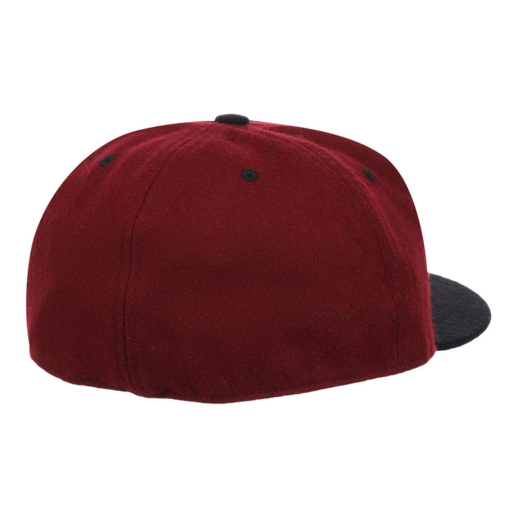 The EFF University of South Carolina Gamecocks Vintage Ballcap features a maroon color with a black brim and ventilation eyelets, shown from the back and slightly to the side on a white background.