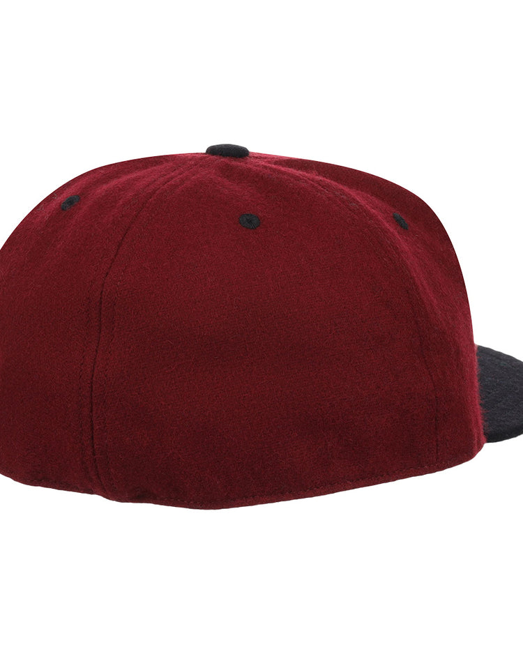 The EFF University of South Carolina Gamecocks Vintage Ballcap features a maroon color with a black brim and ventilation eyelets, shown from the back and slightly to the side on a white background.