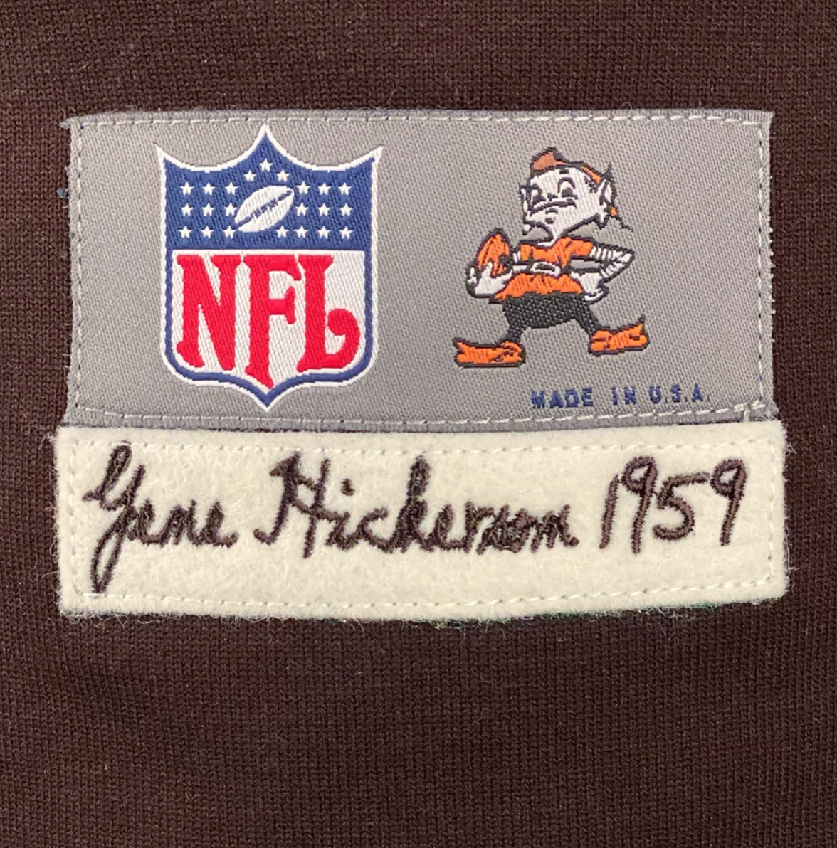 Cleveland Browns 1959 Durene Football Jersey