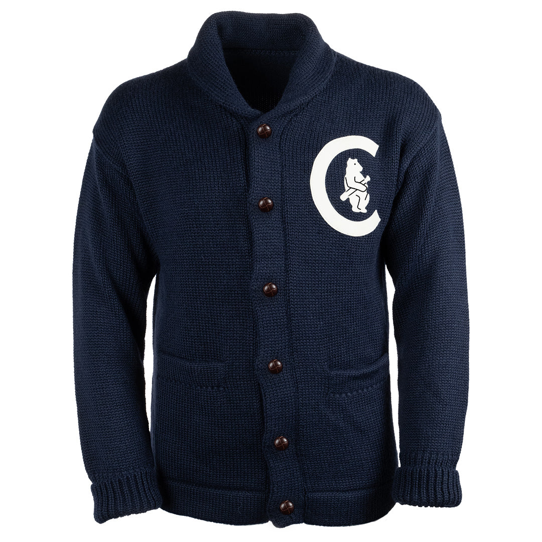 Chicago Cubs 1911 Shawl Collar Sweater