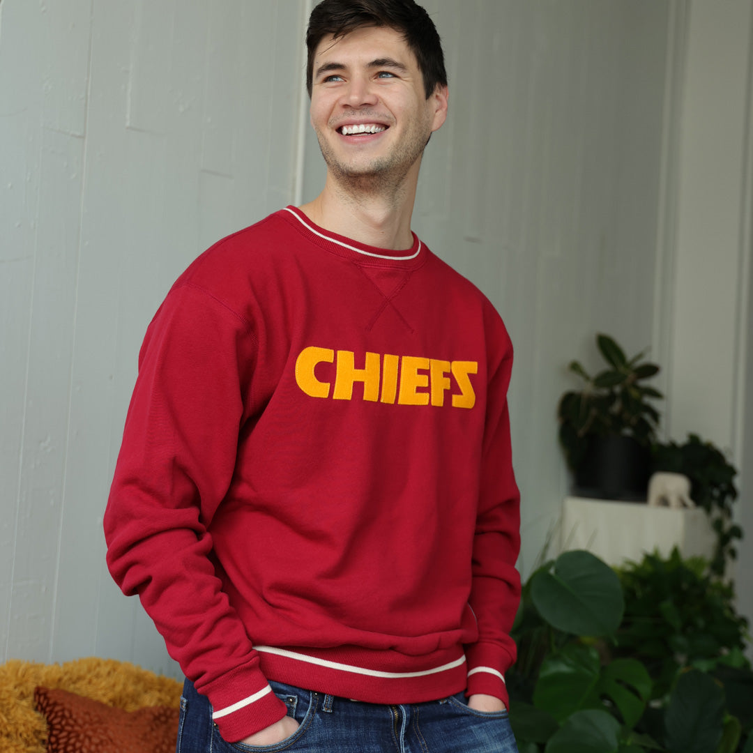 Kansas City Chiefs Vintage Crewneck Sweatshirt