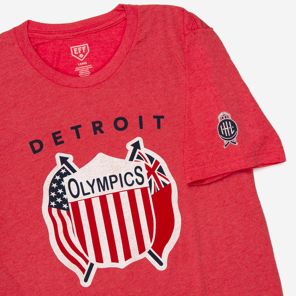 Detroit Olympics Hockey T-Shirt