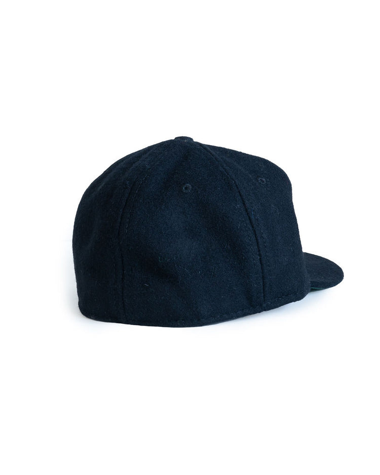 The EFF University of Missouri 1958 Vintage Ballcap is shown from the back left, highlighting the crown and part of the brim, set against a white background.