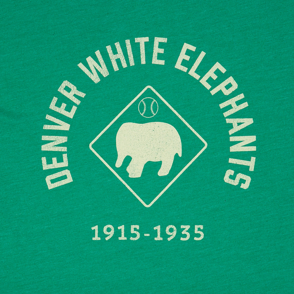 Denver White Elephants T-Shirt