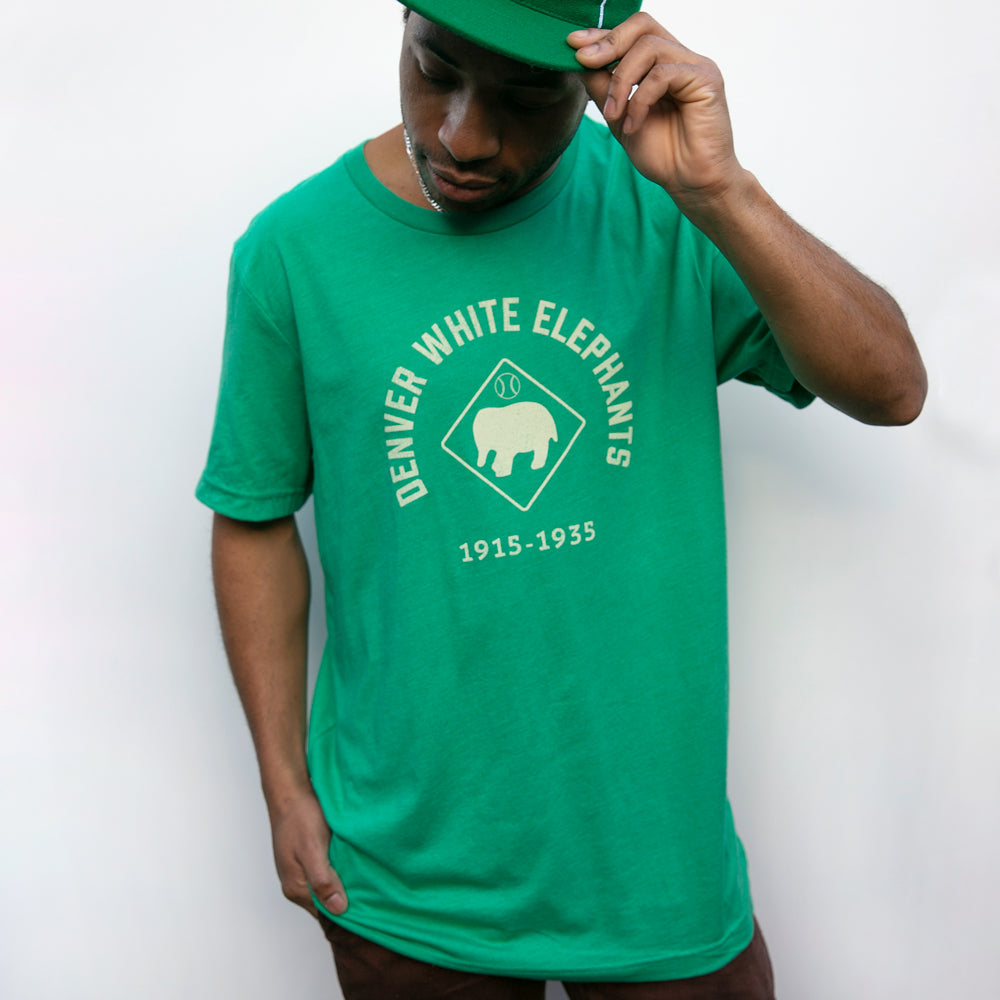 Denver White Elephants T-Shirt