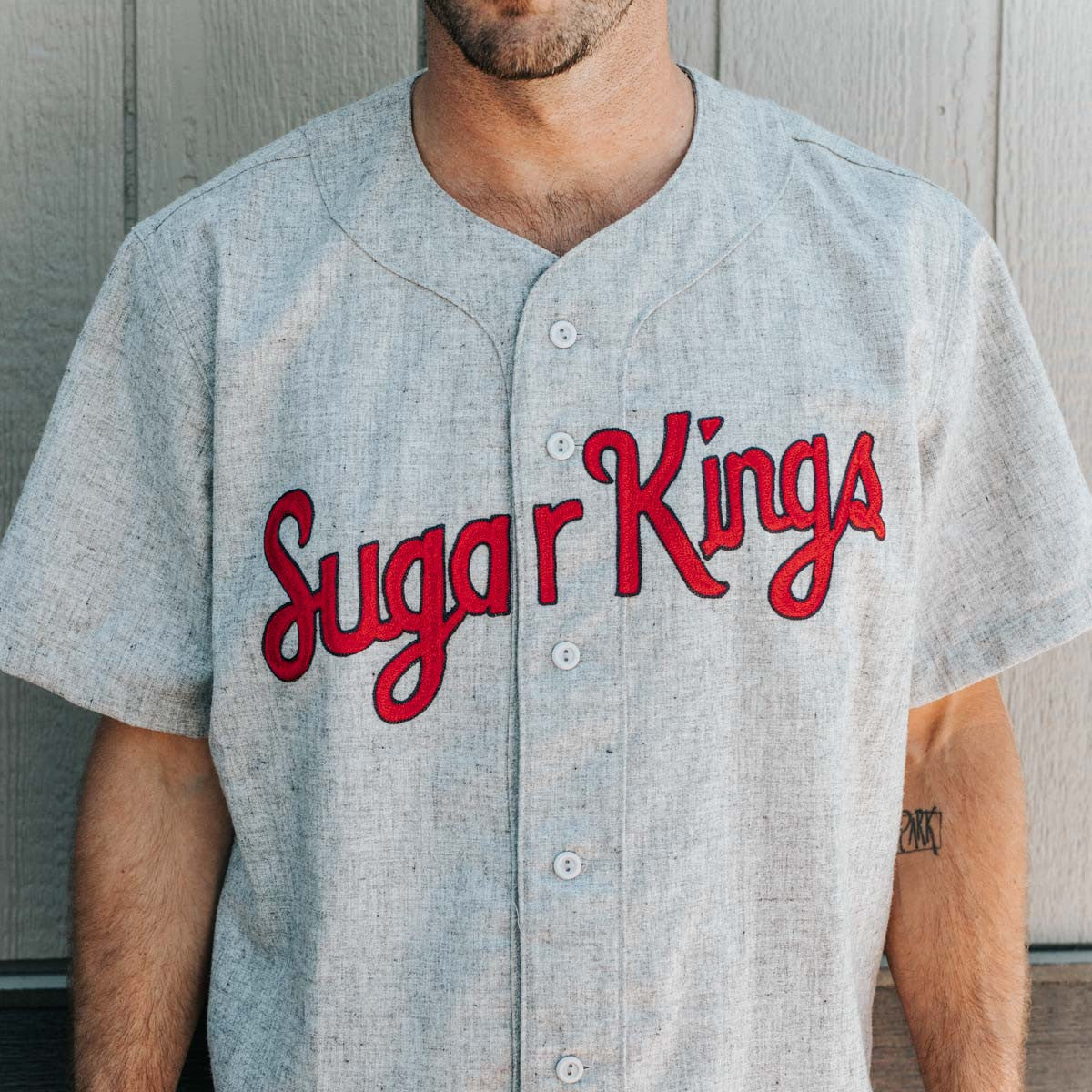 Ebbets Field Flannels Havana Sugar Kings 1955 Road Jersey