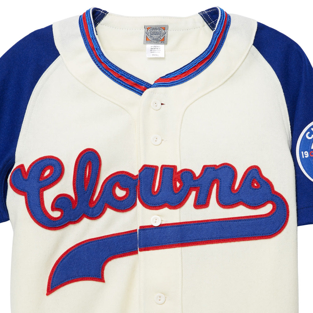 Ebbets Field Flannels Indianapolis Clowns 1945 Home Jersey