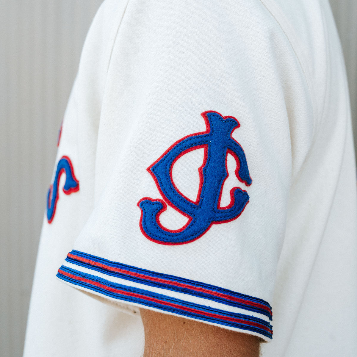 Jersey City Giants 1942 Home Jersey Ebbets Field Flannels
