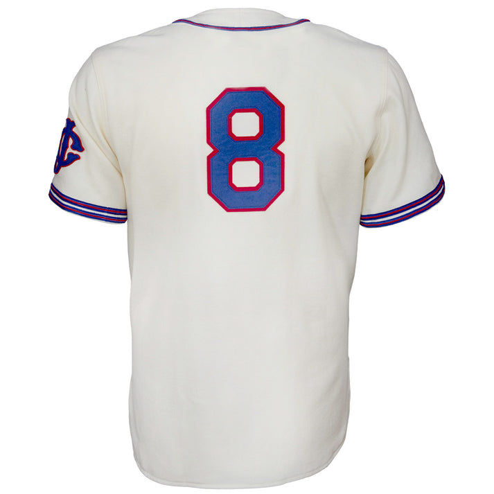 Jersey City Giants 1942 Home Jersey Ebbets Field Flannels