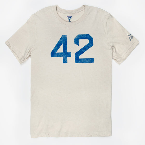 Jackie Robinson #42 Brooklyn Dodgers Blue Jersey