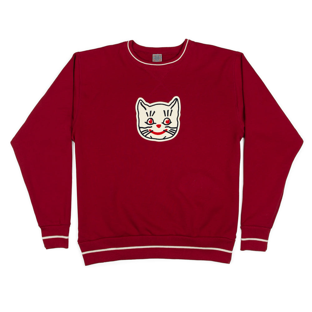 Kansas City Katz Vintage Crewneck Sweatshirt (red)