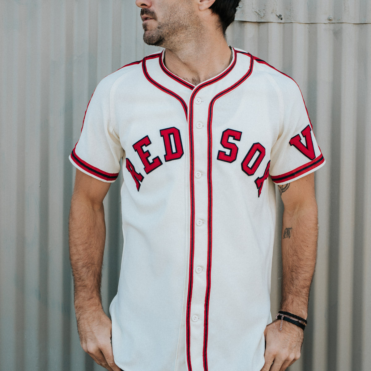 Ebbets Field Flannels Memphis Red Sox 1945 Home Jersey