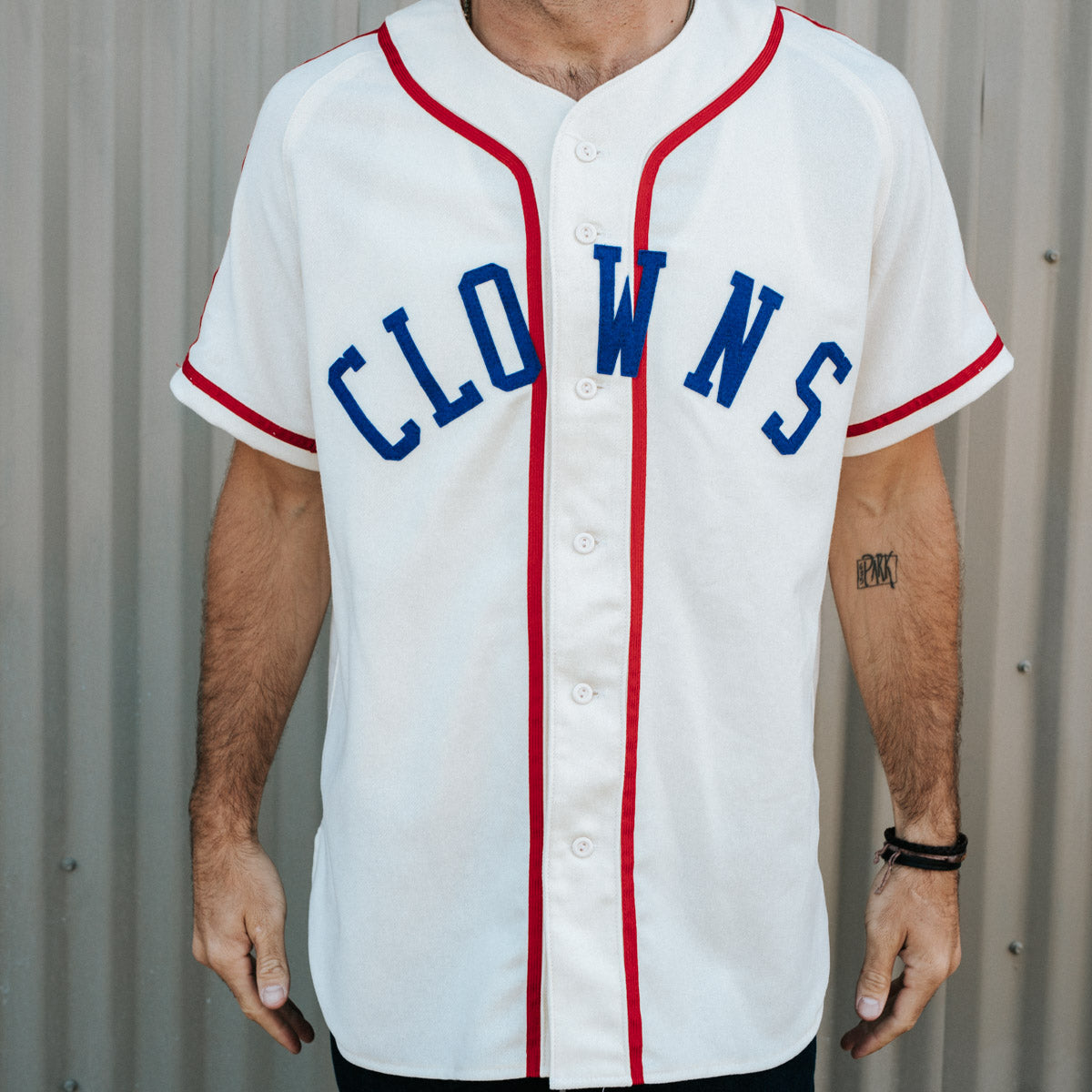 Ebbets Field Flannels Indianapolis Clowns 1945 Home Jersey