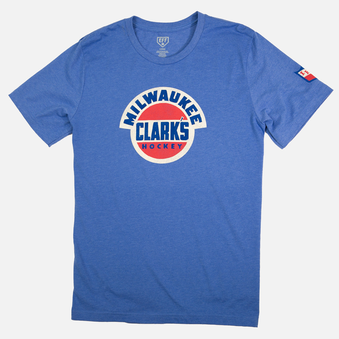 Milwaukee Clarks 1949 Hockey T-Shirt