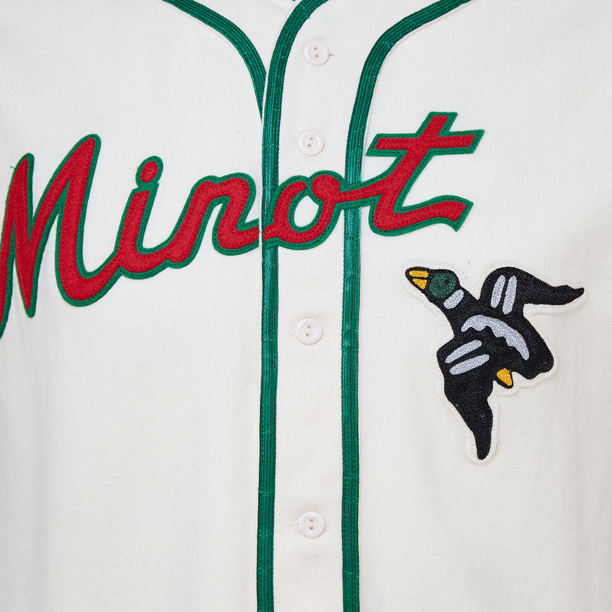 Minot Mallards 1958 Home Jersey – Ebbets Field Flannels