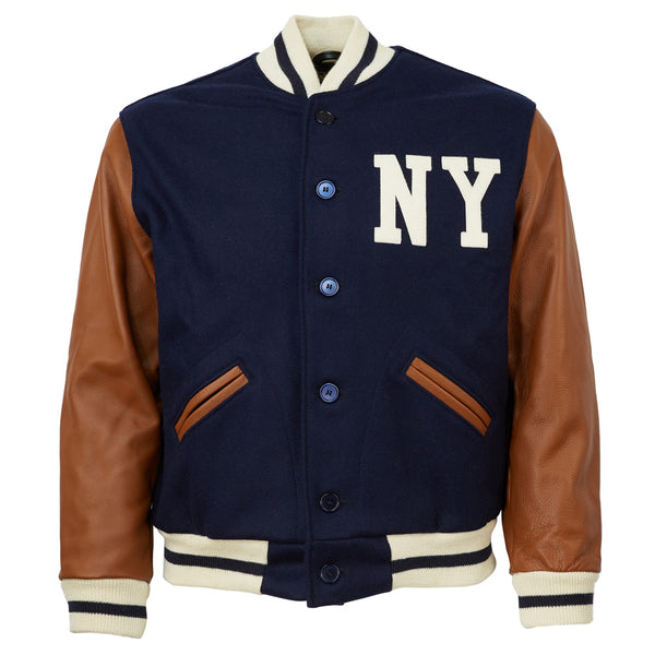 leather yankee jersey