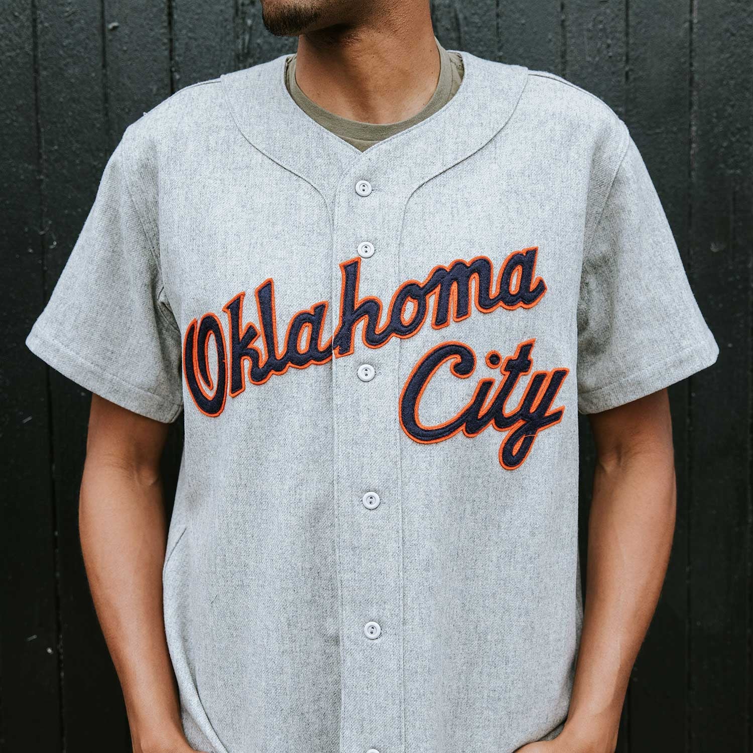 Oklahoma City 89ers 1963 Road Jersey – Ebbets Field Flannels