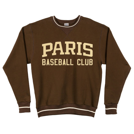 Paris Baseball Club Vintage Crewneck Sweatshirt
