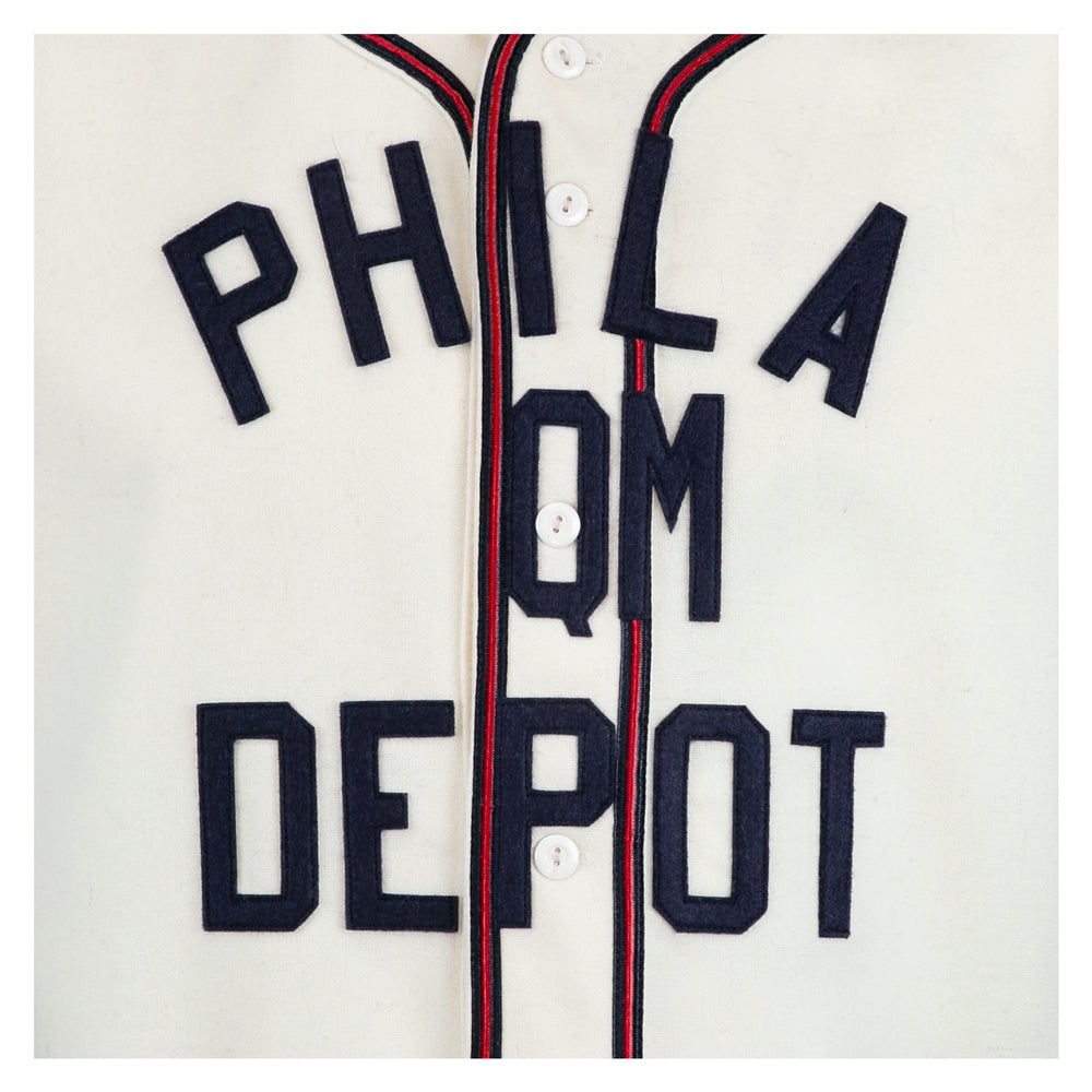 Philadelphia QM Depot 1946 Home Jersey