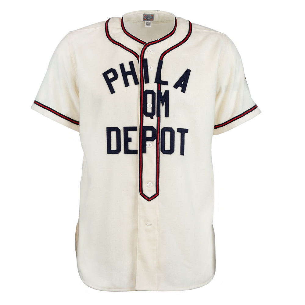 Philadelphia QM Depot 1946 Home Jersey