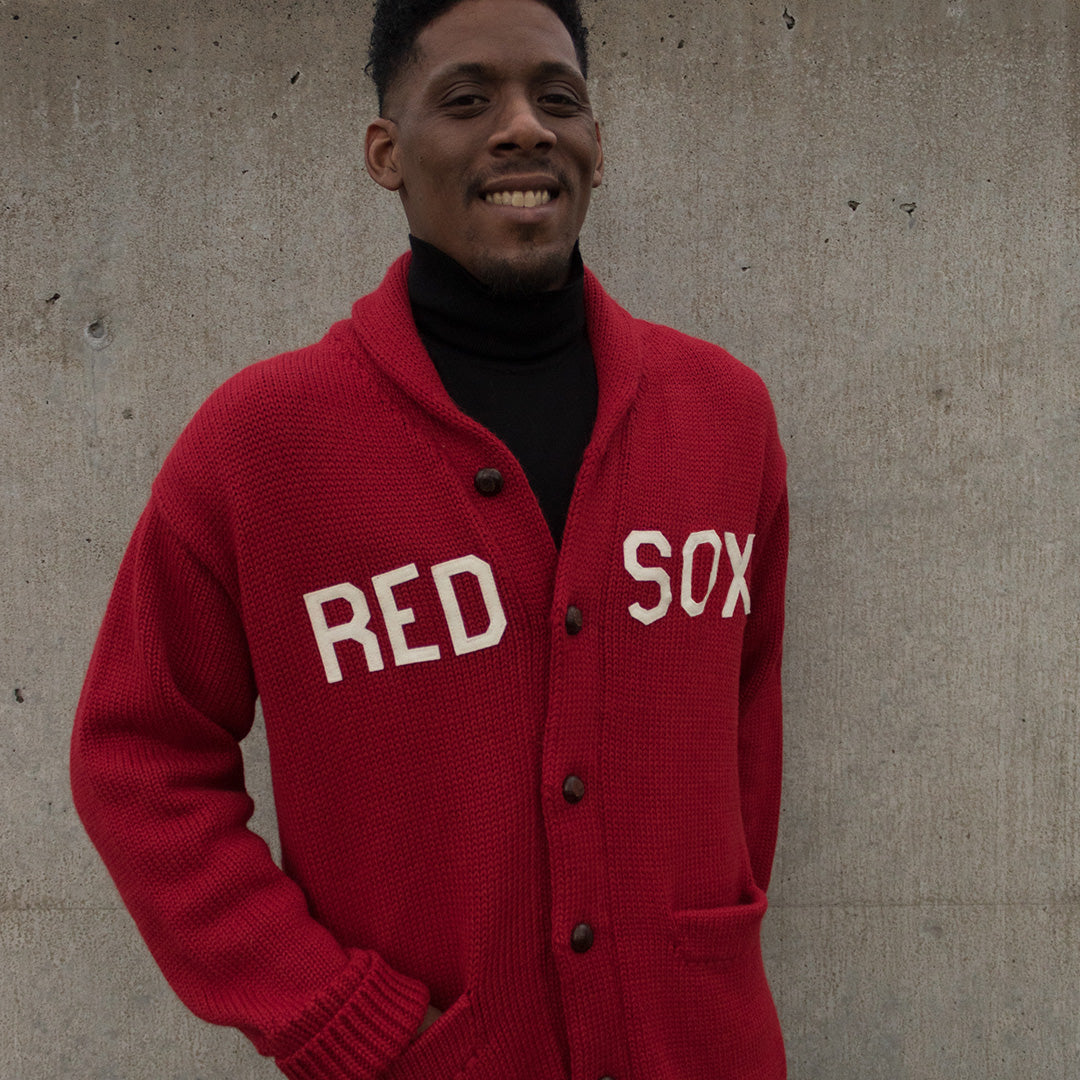 Boston Red Sox 1917 Shawl Collar Sweater