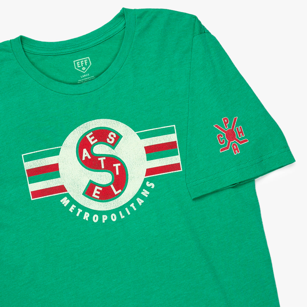 Seattle Metropolitans 1917 Hockey T-Shirt