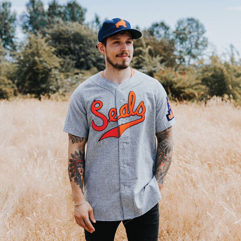 San Francisco Seals 1938 Road Jersey â Ebbets Field Flannels