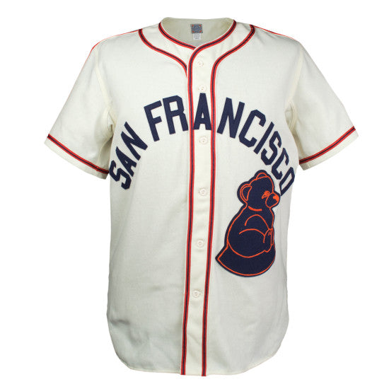 Montreal Royals Ebbets Field Flannels Jersey XL Gray Button #9 JACKIE ROBINSON