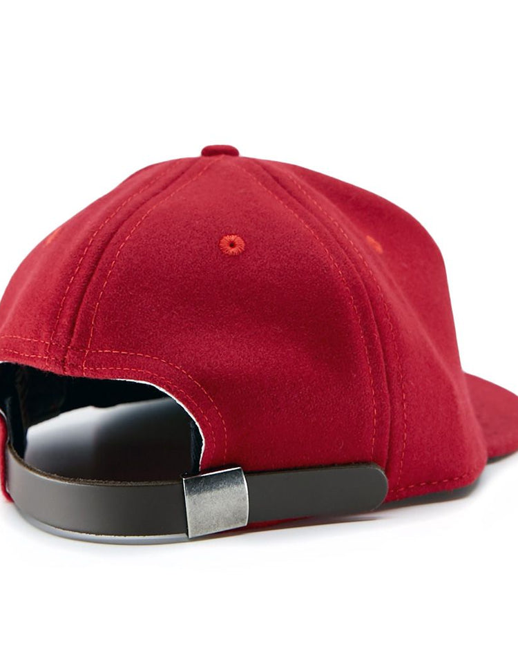 The EFF Tulsa Oilers 1966 Vintage Ballcap is shown from the back, displaying a dark adjustable strap with a metallic clasp, set against a plain white background.