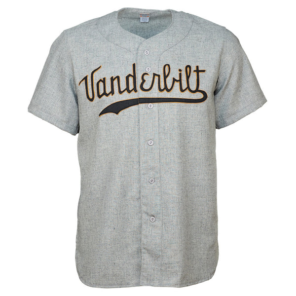 Vanderbilt University 1960 Road Jersey – Ebbets Field Flannels