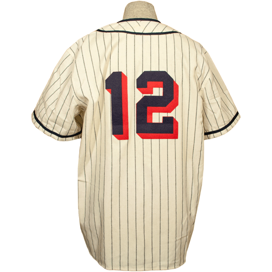 Ebbets Field Flannels Toledo Mud Hens 1965 Home Jersey