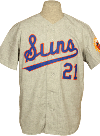 Jacksonville Suns 1967 Road - front